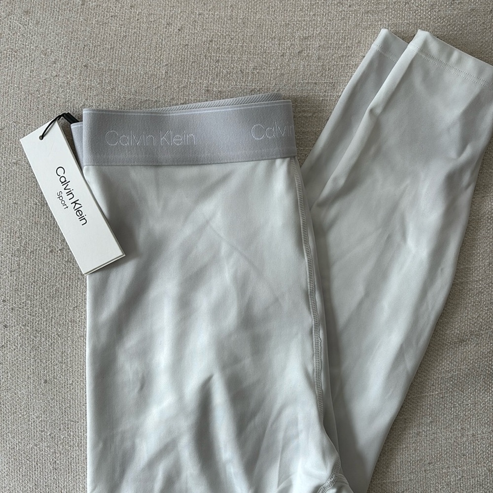 Calvin Klein Sport White Marble Legging